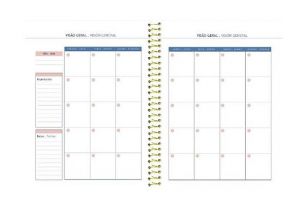 Agenda Espiral Planner Permanente UpTown 5678969 Foroni - Envio de Capas Conforme Disponibilidade do Estoque