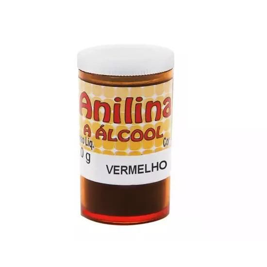 Anilina Escolar Vermelho 3.5grs. Cores e Brilhos