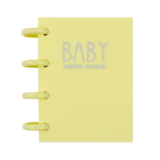 Baby Note Mee Mini Amarelo Baunilha Pontilhado