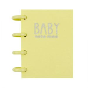 Baby Note Mee Mini Amarelo Baunilha Pontilhado