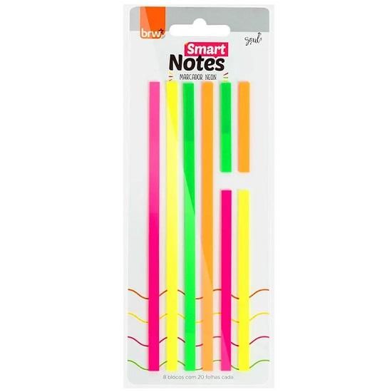 Bloco Smart Notes Neon 160 Folhas BA1060 BRW