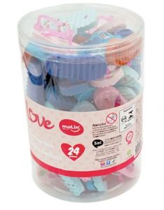 Borracha Love Chinelinhos 22791 Molin -  Envio De Cor De Acordo Com A Disponibilidade Do Estoque.