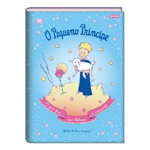 Caderno Brochura Quadriculado 40 Folhas O Pequeno Príncipe Jandaia - Envio de Capas Conforme Disponibilidade do Estoque