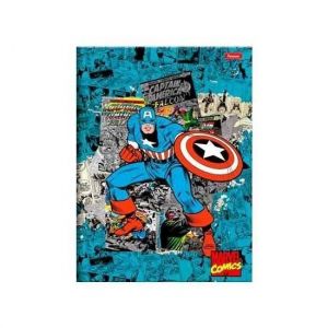 Caderno Brochura Universitário (Grande) 80 Folhas Capa Dura Marvel Comics 4068458 Foroni - Envio de Capas Conforme Disponibilidade do Estoque