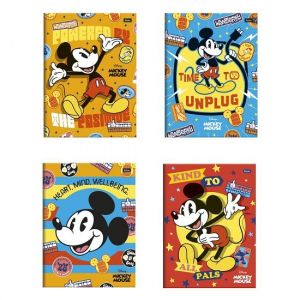 Caderno Brochura Universitário (Grande) 80 Folhas Capa Dura Mickey Vintage 4068881 Foroni - 