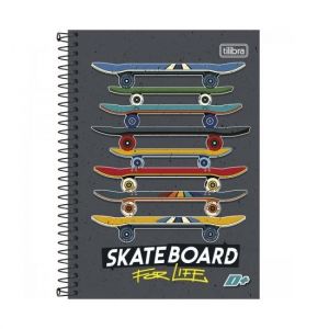 Caderno Espiral 1/4 (Pequeno) 96 Folhas Capa Dura Mais + Tilibra - Envio de Capas Conforme Disponibilidade do Estoque