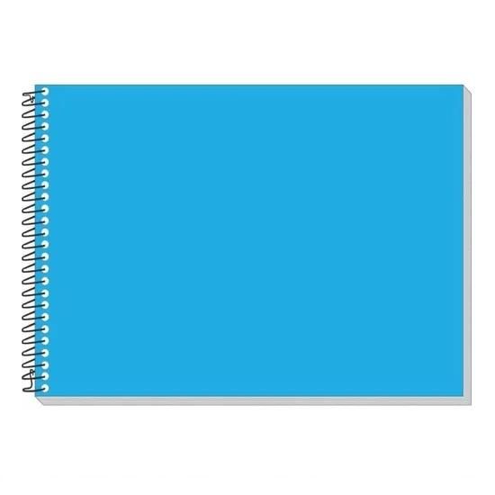 Caderno Espiral Cartografia 48 Folhas Capa Dura Azul 2128 Tamoio