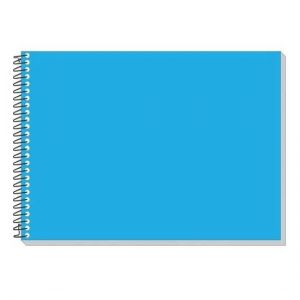 Caderno Espiral Cartografia 48 Folhas Capa Dura Azul 2128 Tamoio
