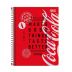 Caderno Espiral Colegial (Médio) 1 Matéria 80 Folhas Capa Dura Coca Cola Tilibra - Envio de Capas Conforme Disponibilidade do Estoque