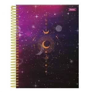 Caderno Espiral Colegial (Médio) 1 Matéria 80 Folhas Capa Dura Cosmos 3165476 Foroni - Envio de Capas Conforme Disponibilidade do Estoque