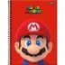 Caderno Espiral Universitário (Grande) 1 Matéria 80 Folhas Capa Dura Super Mario 3395048 Foroni - Envio de Capas Conforme Disponibilidade do Estoque