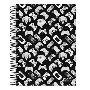 Caderno com Espiral Grande Masculino Jandaia