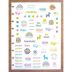 Caderno Médio Colorful Creativity 80 Folhas Pop Disc
