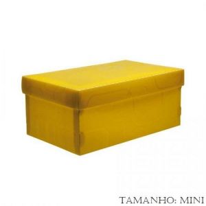 Caixa Organizadora Mini Amarela 2169A Dello