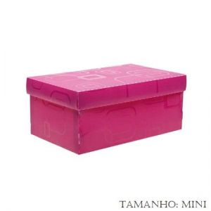 Caixa Organizadora Mini Rosa Pink 2169Q Dello