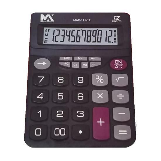 Calculadora Eletrônica 12 Dígitos 111 Max