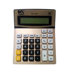 Calculadora Eletrônica 12 Dígitos 1200 Max