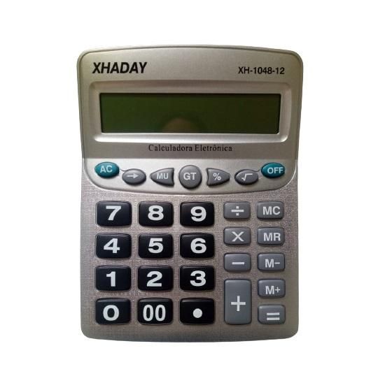 Calculadora Eletrônica 12 Dígitos XH1048 Xhaday