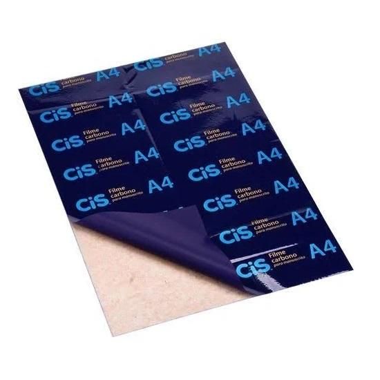 Carbono Manual Filme Azul Cis