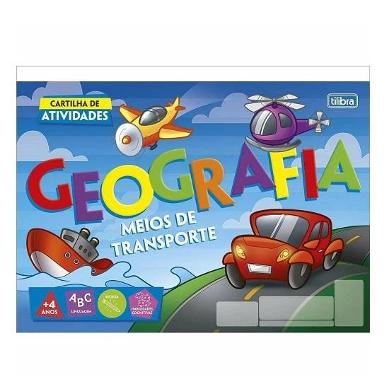 Cartilha Geografia Transporte Académie 20 Folhas Tilibra