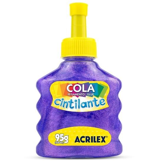 Cola Cintilante 95g. Lilás 528 Acrilex