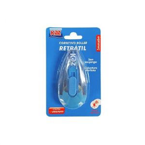 Corretivo Em Fita Roller 5mmx6M. KZ811 Kaz - Envio de Capas