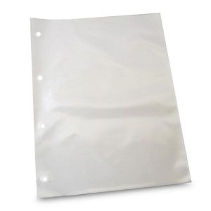 Envelope Plástico Ofício 4 Furos 0.06 grs. Fino - Unitário