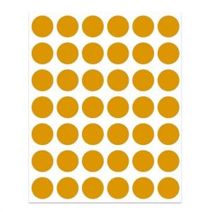 Etiqueta TP 12 Laranja Com 210 Unidades Pimaco