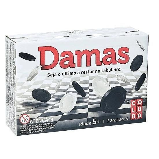 Jogo De Mesa Damas Tabuleiro - Bom Preço Magazine