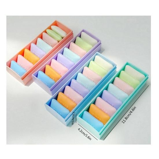 Kit Borracha Color Com 8 Unidades - Envio da Borracha Conforme Disponibilidade do Estoque