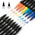 Kit Caneta 2 Pontas Brush e Fineliner 48 Cores 50600