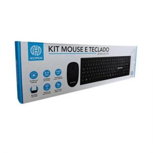 Kit Teclado E Mouse Sem Fio TPC070KW Hoopson