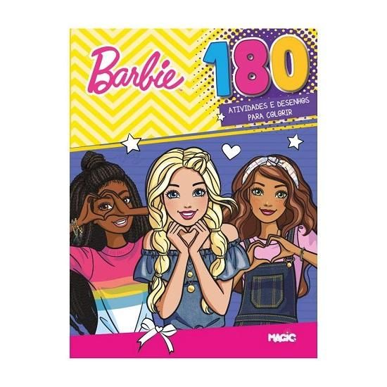 Livro 180 Atividades Barbie Magic Kids