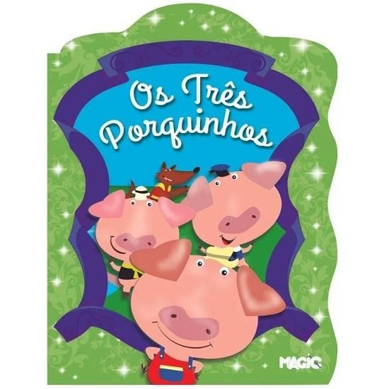 Livro Contos Clássicos Os Três Porquinhos 86186 Magic Kids
