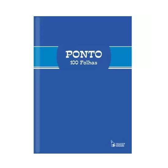 Livro De Ponto 1/4 Com 100 Folhas Tamoio