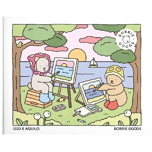Livro Para Colorir Bobbie Goods Isso e Aquilo Editora Harpercollins