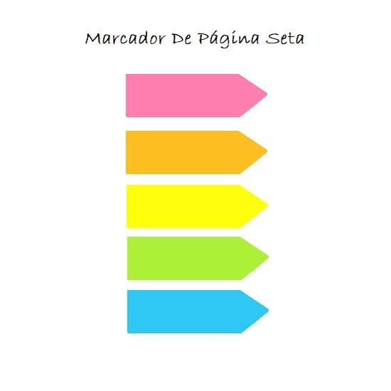 Marcador De Página Seta 25 Folhas MP2031 Masterprint