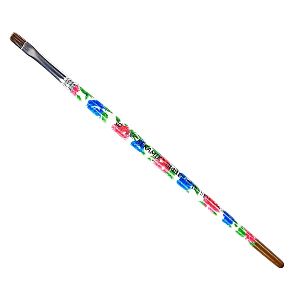 Pincel Artístico Chato Curto 230s Número 6 Keramik