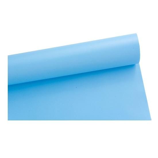 Plástico Leitoso Para Mesa Azul Claro
