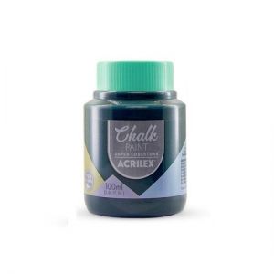 Tinta Chalk Paint Azul Industrial 874 100ml. Acrilex